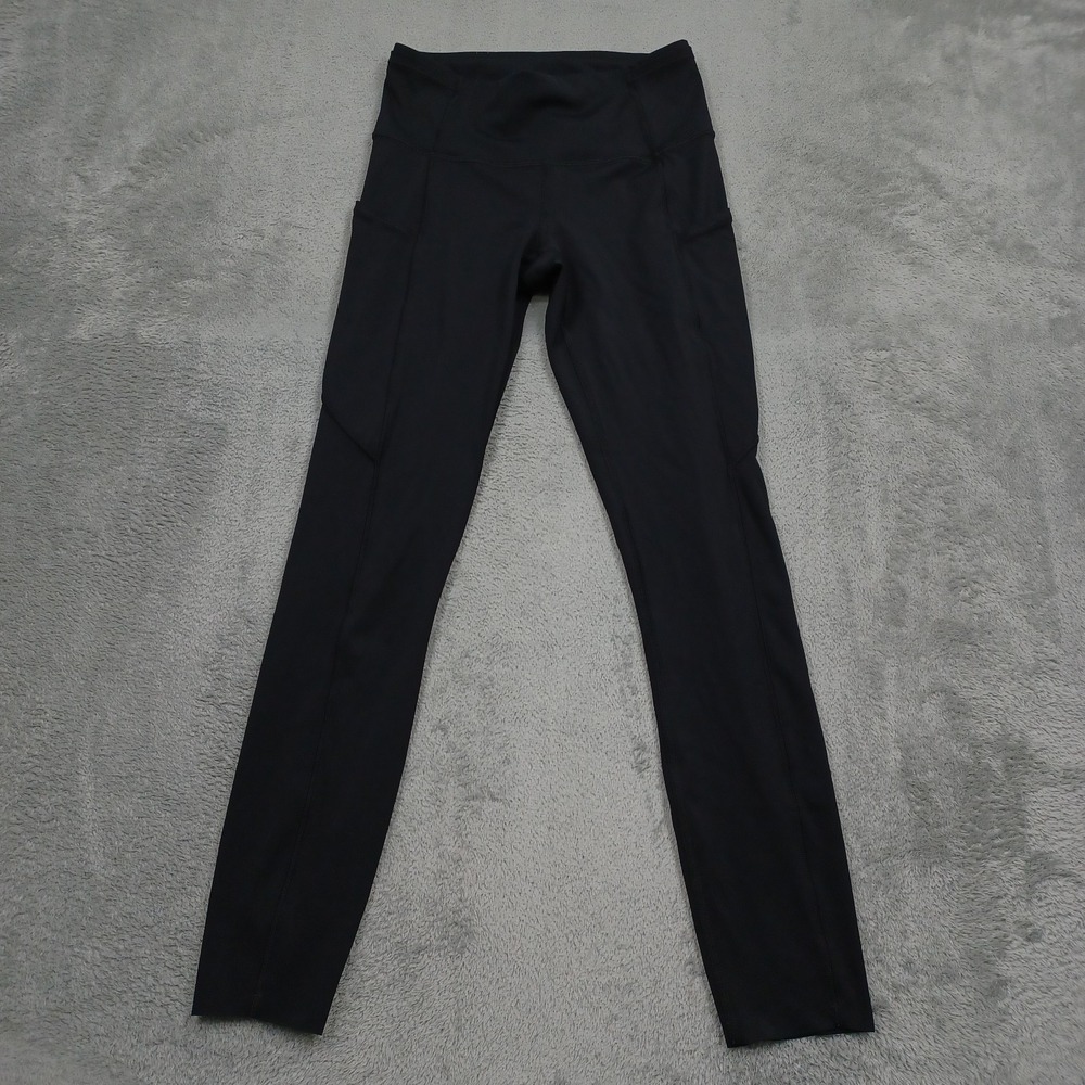 Lululemon Leggings Womens 4 Black Gym Training Activewear Casual Pull On